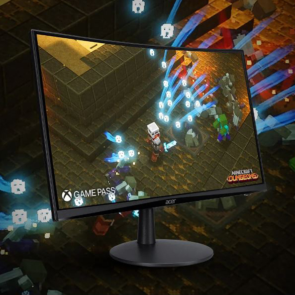 Acer Nitro ED240Q Sbiip Curved Gaming Monitor